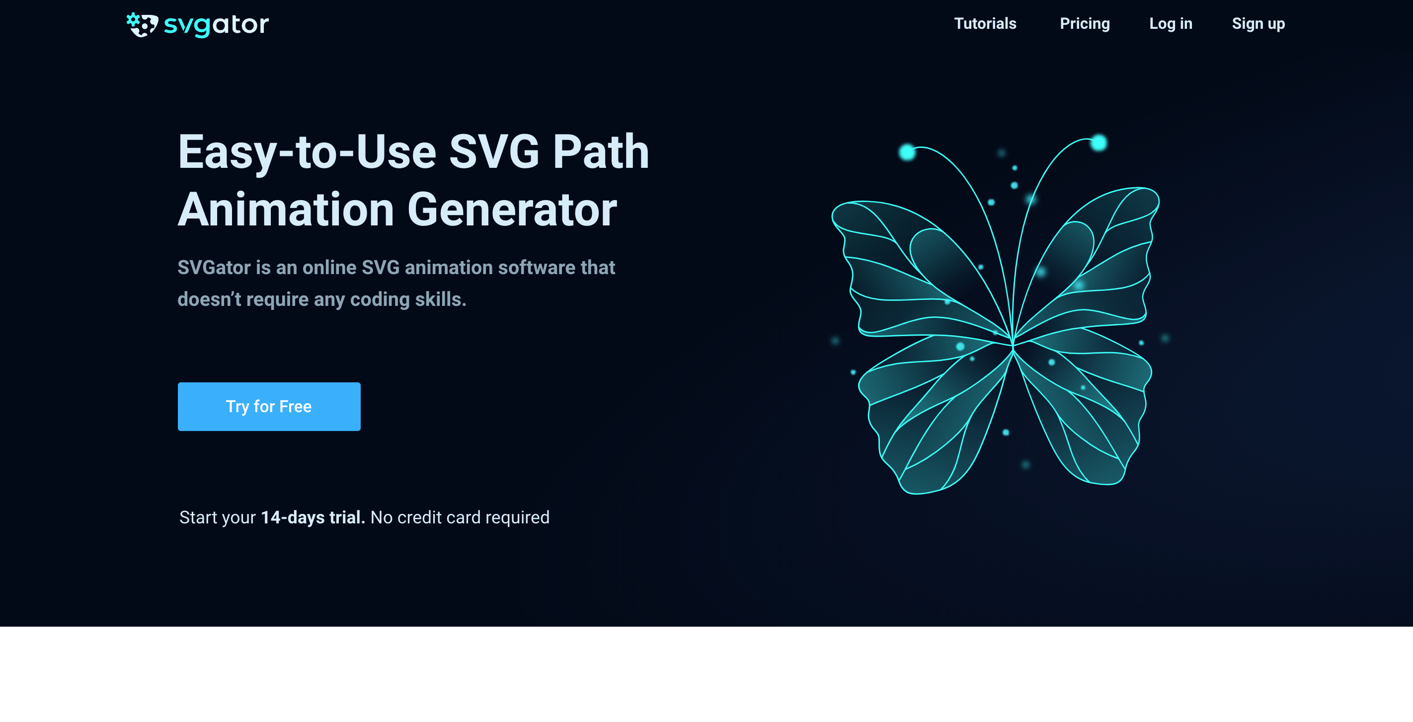 Online SVG Path Animation Generator - No Coding | SVGator